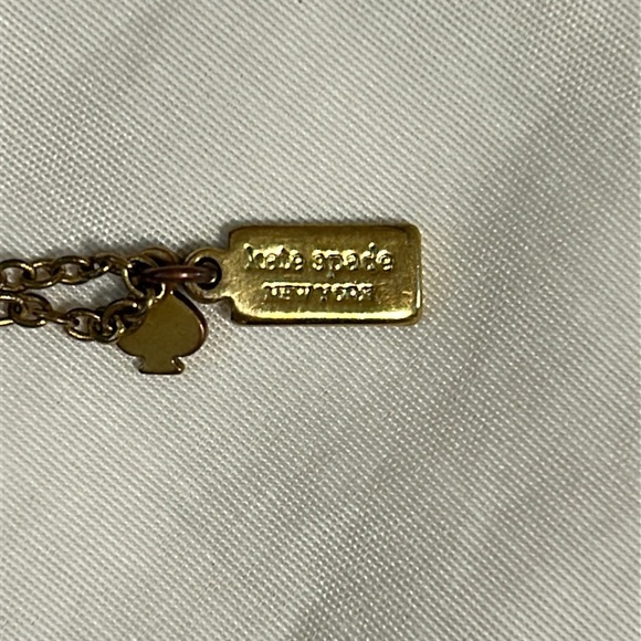 KATE SPADE Blue and Gold Geometric Pop Palette Scatter Long Strand Necklace - Picture 3 of 7